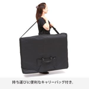 マッサージベッド 折りたたみ 有孔 アルミ製 ...の詳細画像3