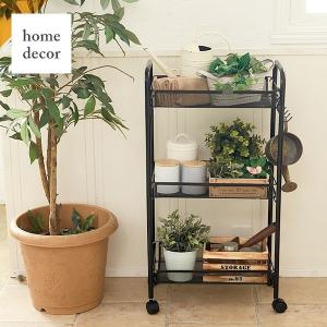 メッシュ ワゴン キャスター付き 3段 キャス...の詳細画像5