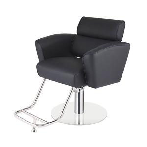 スタイリングチェア OS-01 ブラック 黒 セット椅子 セットイス セットチェア スタイリング チェア カットチェア カット椅子 カットイス 美容室｜nshop-y