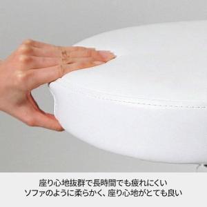スツール OR 低め キャスター付き椅子 丸椅...の詳細画像2