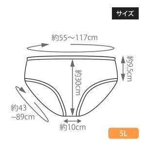 ペーパーショーツ フリーサイズ 5L 50枚 ...の詳細画像4