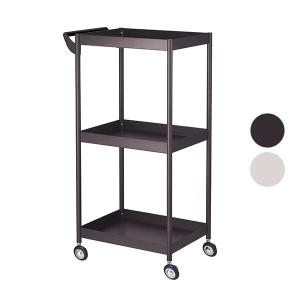 ワゴン キャスター付き ステンレス 取っ手 3段 幅32×奥行49×高さ86.5cm マルチワゴン ステンレス ラック マルチワゴン トローリー エステワゴン エステ サロン