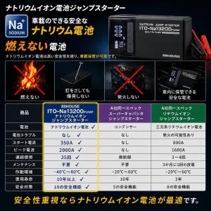 新モデル 13200mAh 2000A ジャン...の詳細画像4