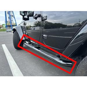 JEEP JK ラングラー用 サイドステップ スチール製 10th タイプ