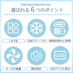 2個目半額!ハンディファン 冷却プレート ネッ...の詳細画像2