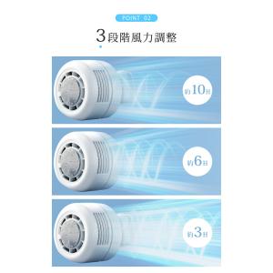 2026新改良 クリップファン 扇風機 羽根な...の詳細画像5