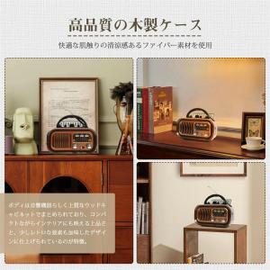 小型ポータブルラジオ 携帯ラジオ blueto...の詳細画像1