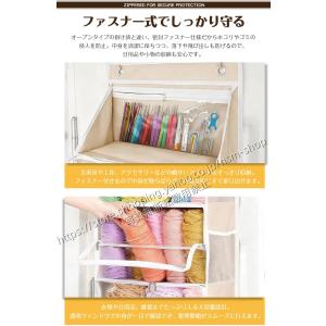 すっきり収納 ドアに掛けるだけ ウォールポケッ...の詳細画像5