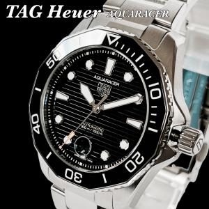 メンズ腕時計 自動巻き 高級ブランド TAG HEUER タグ・ホイヤー アクアレーサープロフェッショナル300 黒 シルバー  並行輸入品｜nspacedesign