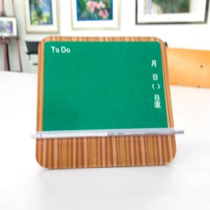 デスクメモ(黒板) 卓上 アクリル 軽量 ホワ...の詳細画像3