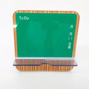 デスクメモ(黒板) 卓上 アクリル 軽量 ホワ...の詳細画像4