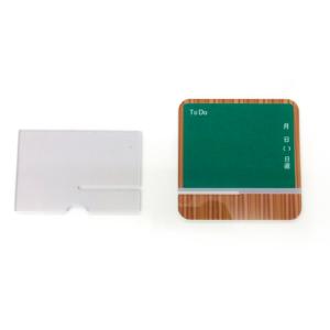 デスクメモ(黒板) 卓上 アクリル 軽量 ホワ...の詳細画像5