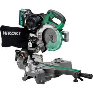 HiKOKI C3606DRB(K)(XPSZ) コードレス卓上スライド丸のこ 165mm 36V 2.5Ah (電池・充電器・チップソー付)