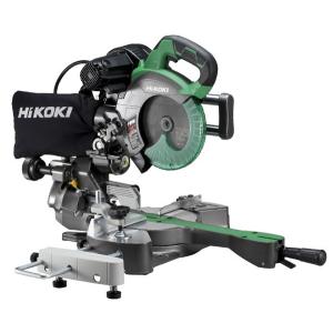 HiKOKI  C7RSHD(K) 卓上スライド丸のこ 190mm  両傾斜 黒鯱チップソー付