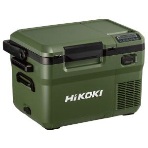 HiKOKI UL18DD(XMGZ) コードレス冷温庫 フォレストグリーン色 10.5L 18V/14V (マルチボルト蓄電池 ×1個付)
