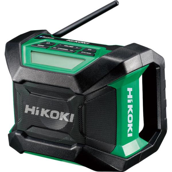 HiKOKI  UR18DA(NN) コードレスラジオ Bluetooth機能付 18V/14.4V...
