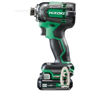 HiKOKI WH12DCA(2LS) コードレスインパクトドライバ 10.8V 4.0Ah (バッテリ2個・充電器・ケース付)ビット別売