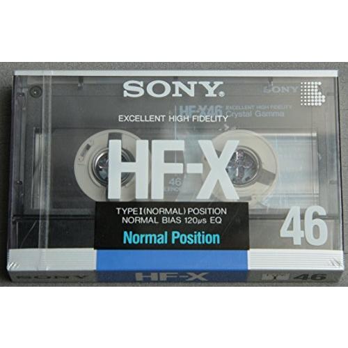 SONY カセットテープ HF-X 46 正統派ノーマルポジション