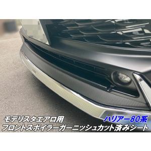 200種より選択 ハリアー80系 モデリスタエアロ用フロントスポイラー