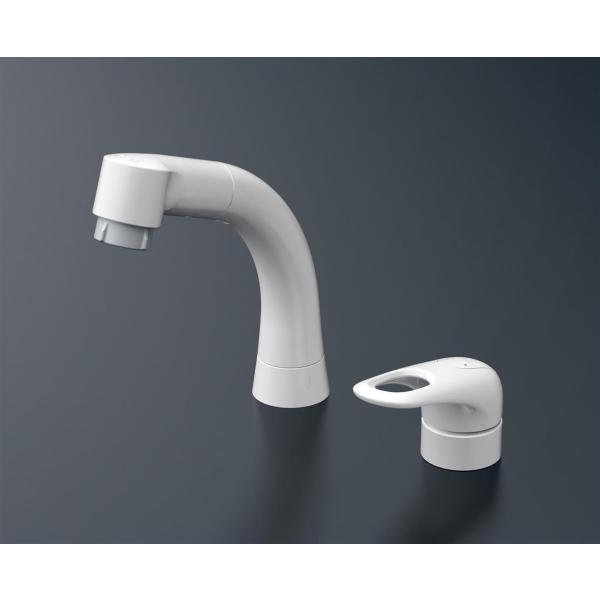 在庫あり！ TLS05301J  台付シングル混合水栓（エコシングル、ハンドシャワー）（旧品番：TL...