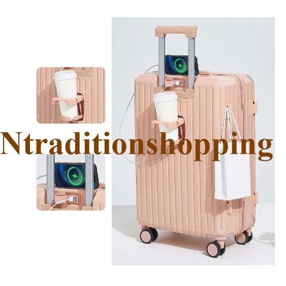【Sサイズ】スーツケース 機内持ち込み 軽量 小型 キャリーケース usbポート Sサイズ カップホ...