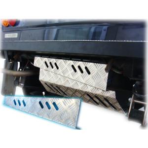 ジムニー用アルミ縞板製リア・ボロ隠しパネル（スリット有り）適用車種：SJ30J JA11 JA12 JA22 NTS技研