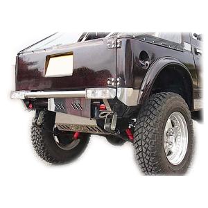 ジムニー ボディリフト車用ステンレス製リア・ボロ隠しパネル