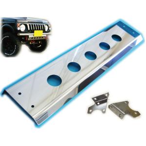 ジムニー用ステンレス製スキッドフロントバンパー ja11