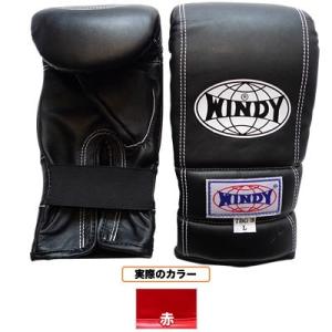 WINDY ウィンディ パンチンググローブ／ペア TBG-3　Lサイズ 赤