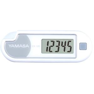 山佐時計計器 YAMASA 万歩計 ルーペ付きポケット万歩 ホワイト EX-180 101808
