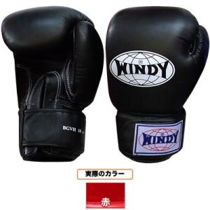 WINDY ウィンディ トレーニンググローブ／ペア BGVH　10oz 赤