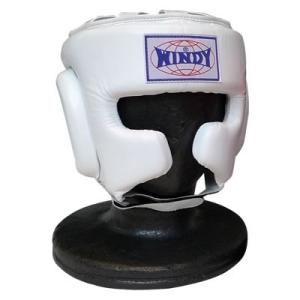 WINDY ウィンディ ヘッドガード アゴなしタイプ HP-10　Lサイズ 白