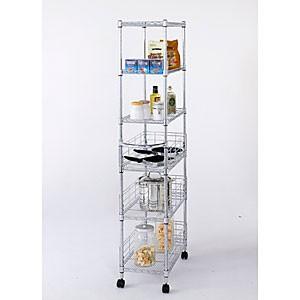 19 ワゴン6段30W W295×D595×H1550 フィールシリーズ MD3015-6W 0873