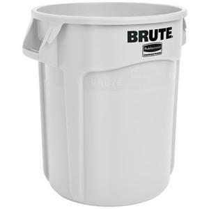 ラバーメイド Vented BRUTE 丸型コンテナ38L 白 FG261000WHT 0086876012491｜nts