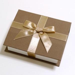 リボンボックス カバーM 茶：ベージュ：ベージュ No.1445 ×12セット