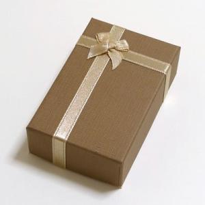 リボンボックス SET S 茶：ベージュ：ベージュ No.8740 ×12セット