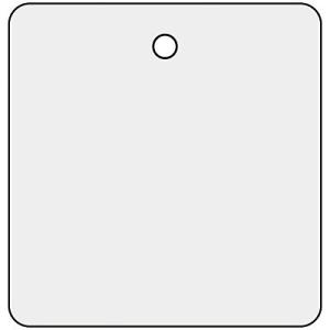 アルミバルブ開閉札 無地 80mm角 160070 221944