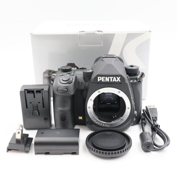 シャッター数5747枚 PENTAX K-3 Mark III ボディ ブラック デジタル一眼レフカ...