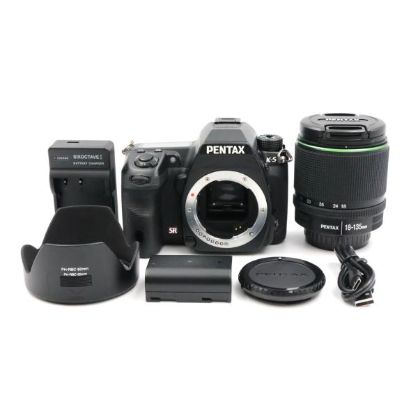 シャッター数21836枚 PENTAX K-5 18-135 レンズキット デジタル一眼レフカメラ ...