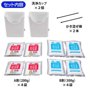 じゃぶじゃぶクリーン 洗浄カップ付き 2個セッ...の詳細画像2