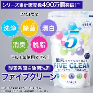 酸素系漂白除菌洗剤ファイブクリーンセット 日テ...の詳細画像4
