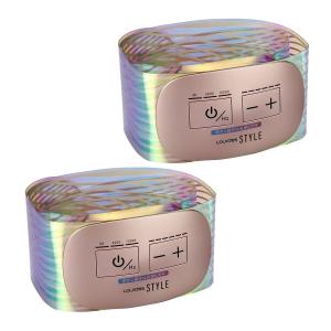 巻くだけ！ルルドスタイル　EMSベルトプラス2個セット