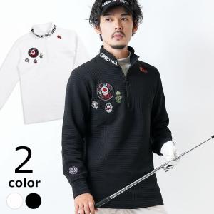 CPG GOLF メンズ ゴルフ 半袖 モックネック トップス カットソー CPG