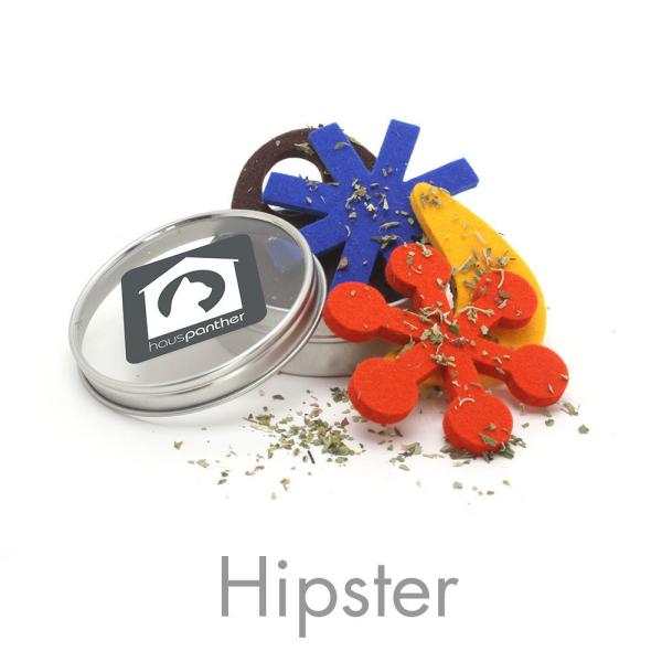 猫おもちゃ アトミック・フライヤー ヒップスター おしゃれ メリノウール フェルト キャットニップ ...