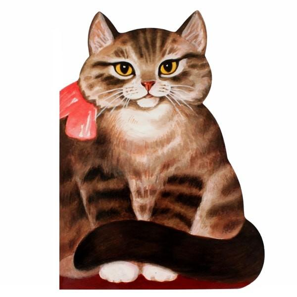 かわいい猫の型抜き絵本 子猫-猫 ロシア イラスト満載