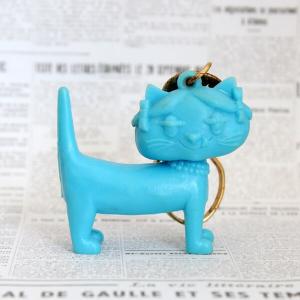 猫 キーホルダー Unimel ユニメル レッド5 フランス フレンチ
