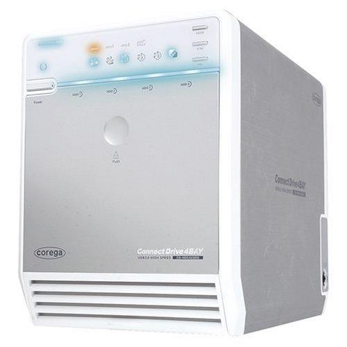 [中古・箱説なし・ケーブル付き] Corega USB2.0接続 3.5インチSATAハードディスク...