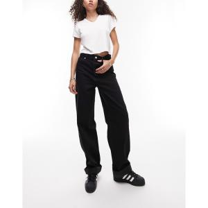 トップショップ (Topshop) レディース ジーンズ・デニム ボトムス・パンツ Oversized Mom Jean In Washed Black (ウォッシュブラック)｜nul-select