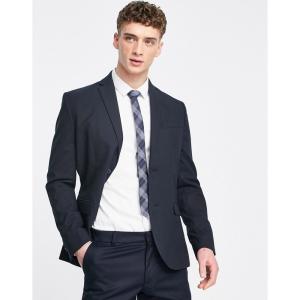 ニュールック (New Look) メンズ スーツ・ジャケット アウター Skinny Suit Jacket In Navy (ネイビー)｜nul-select