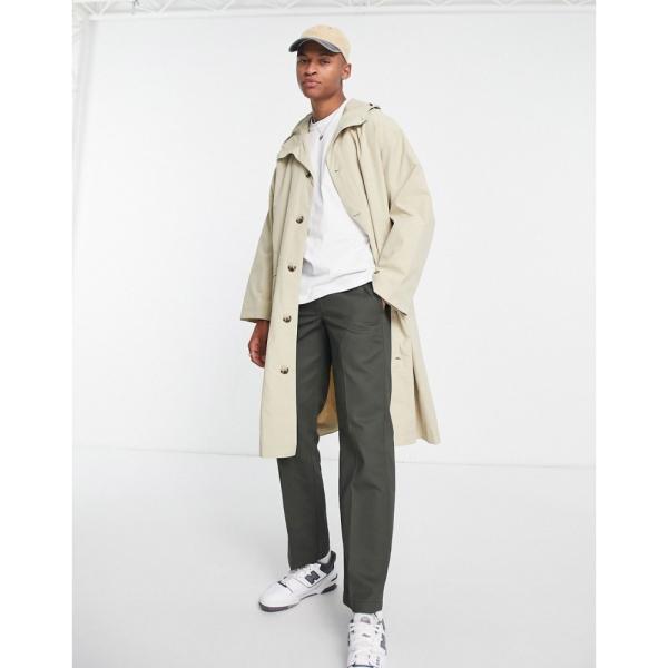 エイソス (ASOS DESIGN) メンズ コート アウター Relaxed Lightweigh...